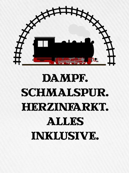 Dampf Schmalspur Herzinfarkt