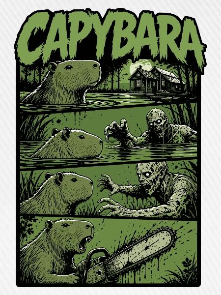 Zombie Sumpf Capybara