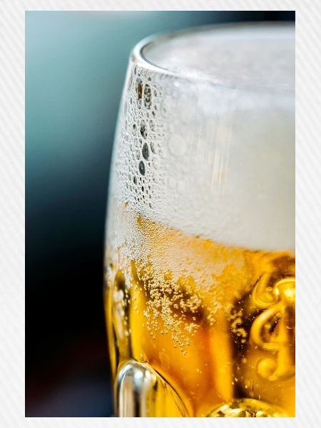 Lichtgold Bierglas Muster