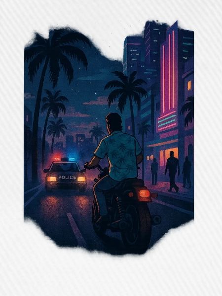 80er Jahre Retro Game