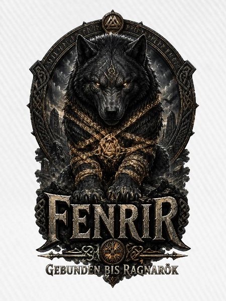 Fenrir Wolf Ragnarök Emblem