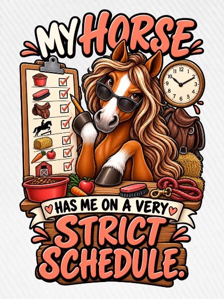 Horse Owner Strict Schedule
