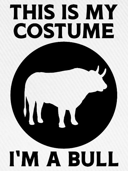 Stier Humor Kostüm