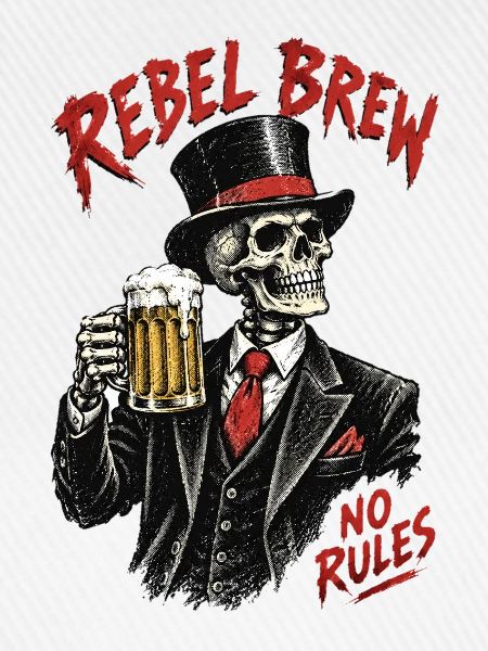 Rebel Brew Skull ohne Regeln