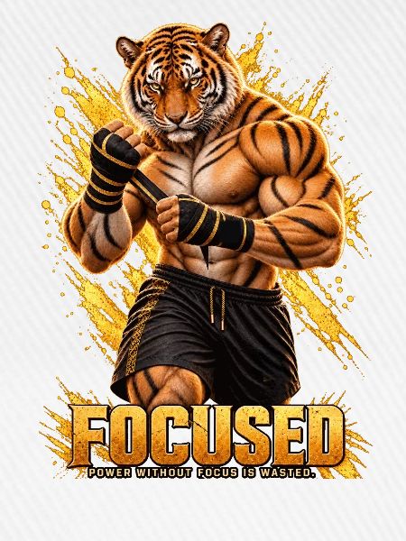 Tiger FOCUSED EP | Kraft und Konzentration