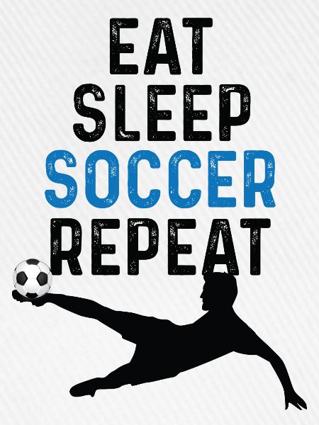 Eat Sleep Soccer Repeat