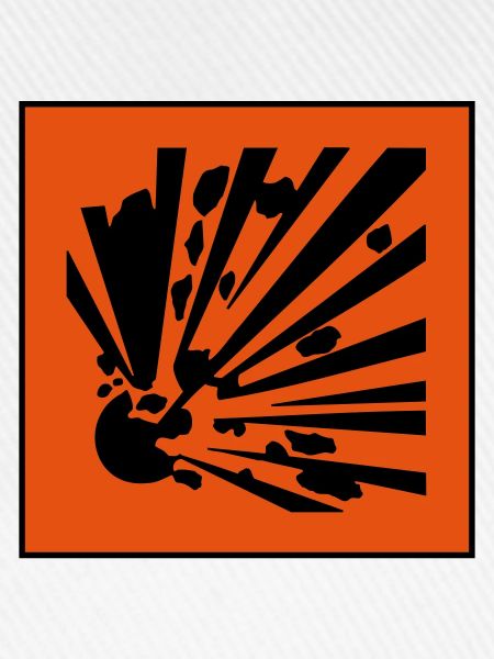 explosiv gefahrensymbol