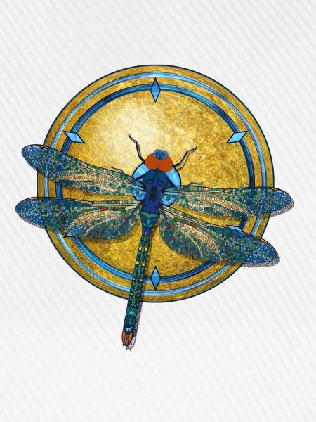 Libelle Jugendstil