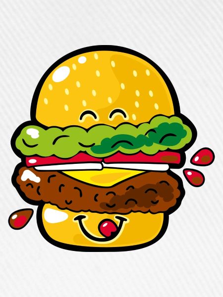 Smiley Hamburger