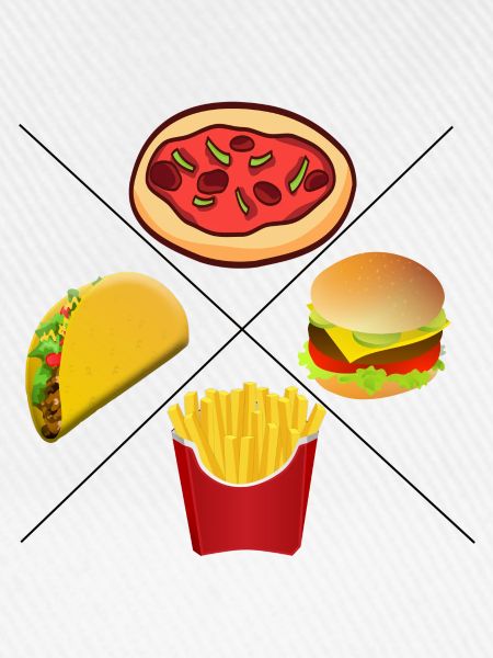Fast food logo