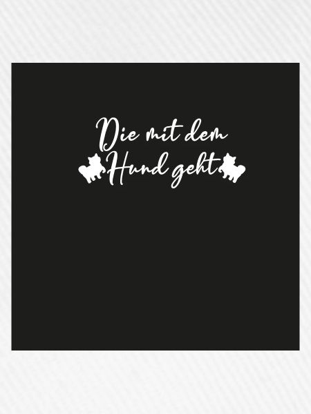 Die mit dem Hund geht