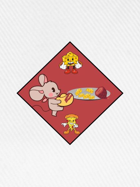 Fleißige Maus