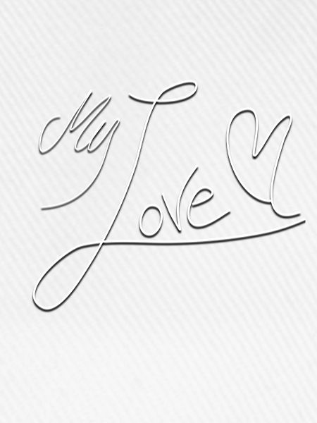 My Love Handschrift