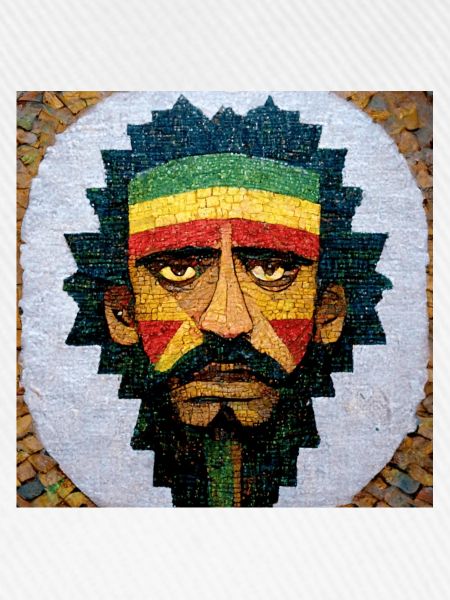 Mosaik Rasta-malerei
