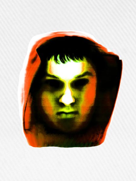 Hoody head: Orange