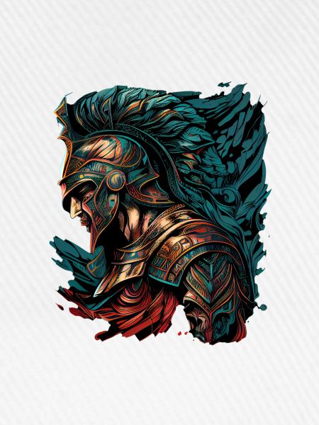 Spartanischer Krieger