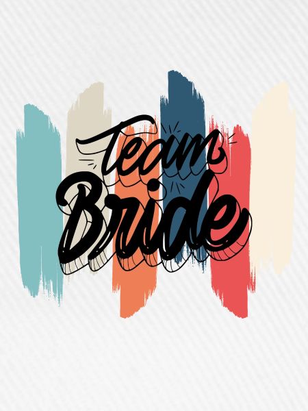 Regenbogen Brautteam