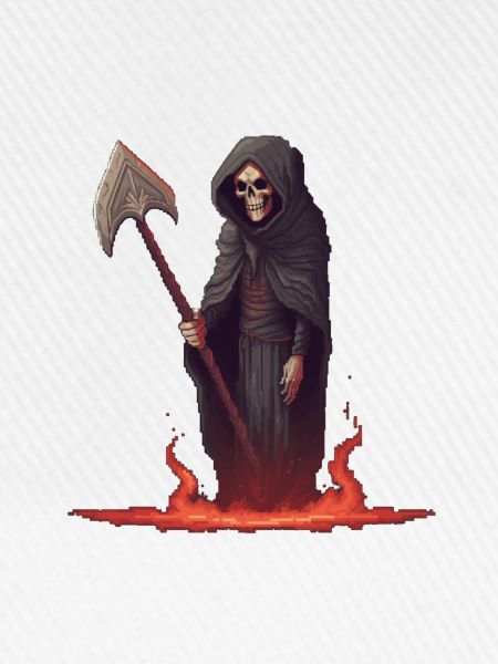 Pixel Sensenmann