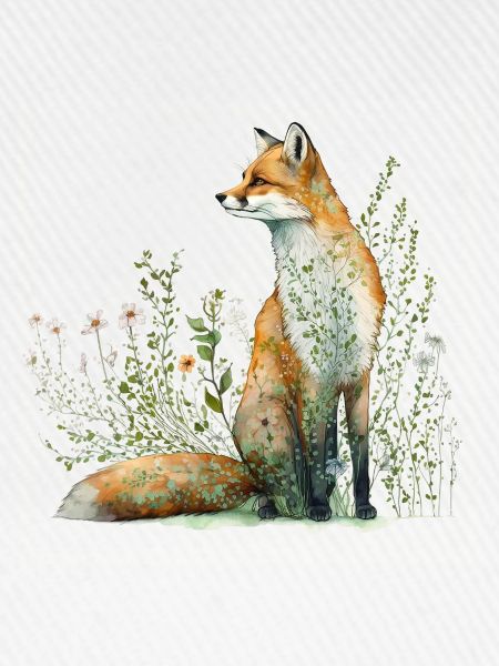 Fuchs in der Wiese