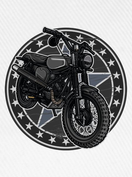Schwalbe Scrambler // Illustration