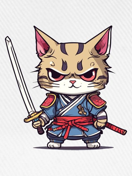 Samurai-Katze #1