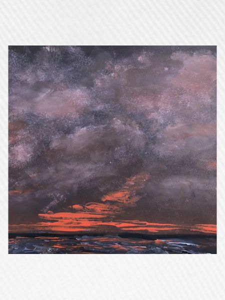 Lila Wolken