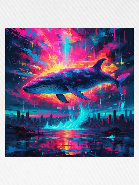 Neon Blauwal