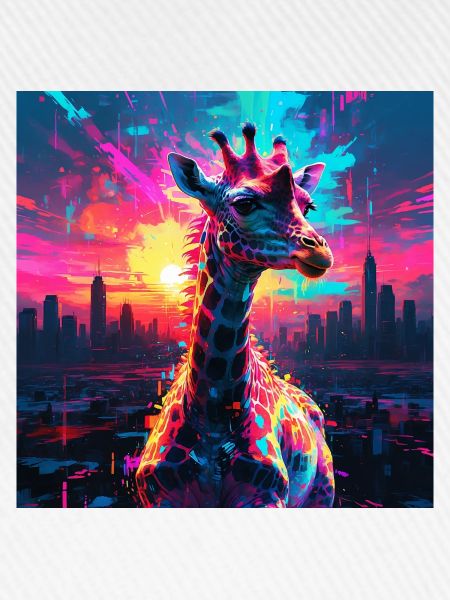 Neon Giraffe