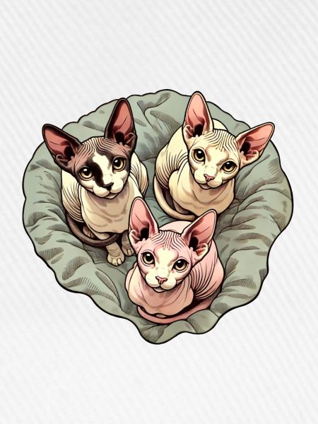 Trio Sphynxkitten