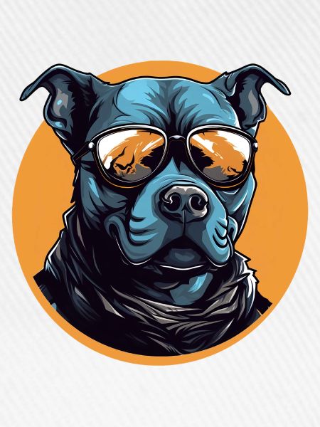 Cooler Bully mit Sonnenbrille