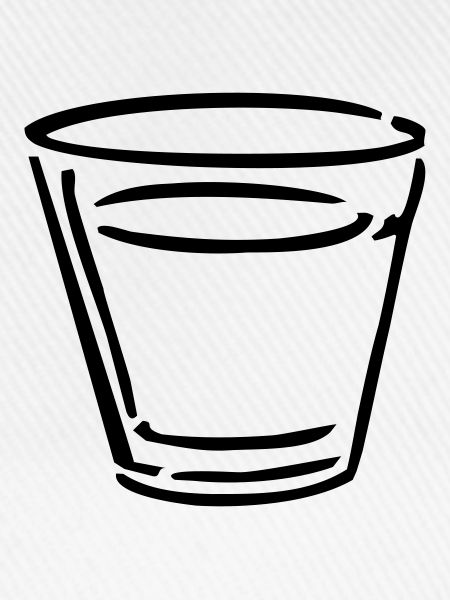 Whiskeyglas 1farb