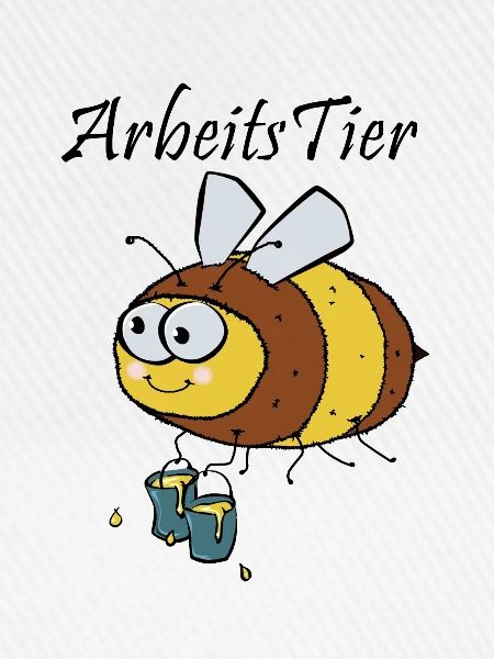 Biene Arbeitstier