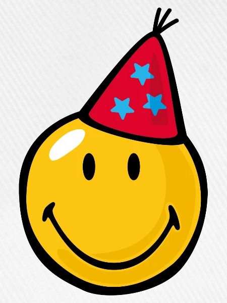 Smiley Birthday Hat
