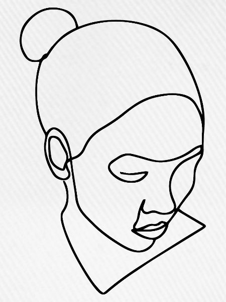 Frauen Line Art