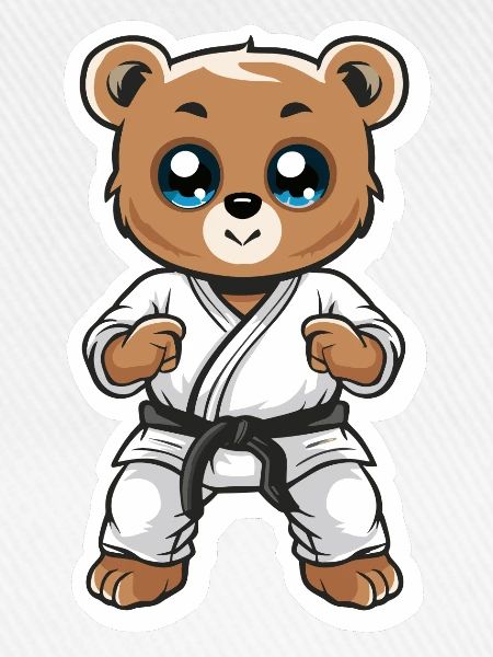 Teddybär Selbstverteidigung