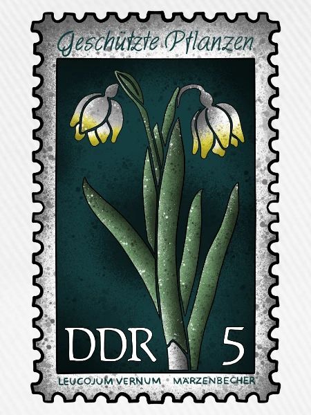 Briefmarke Märzenbecher