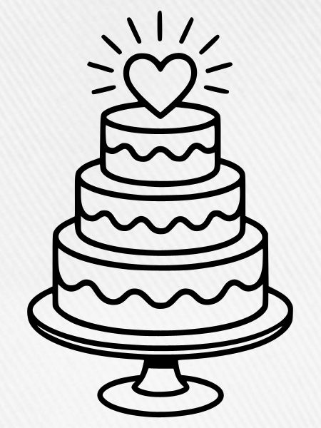 Hochzeit - Hochzeitstorte