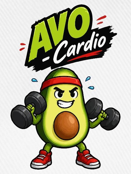 Avocado Cardio Muskelheld