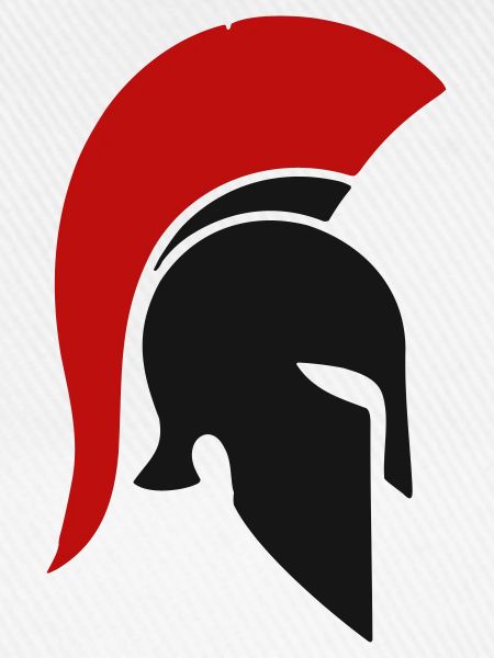 Spartanischer Rotplume Helm