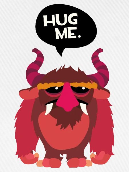 hug me Monster