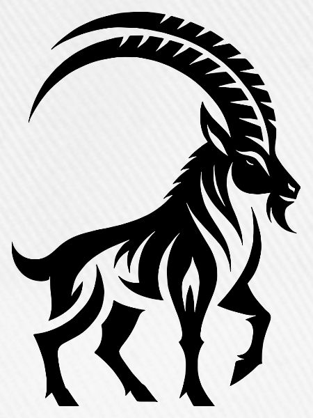 Sternzeichen Steinbock Tattoo