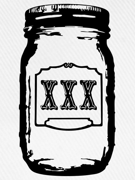 Moonshine im Glas
