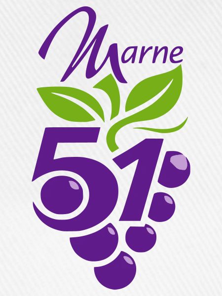 Marne 51 Rebe und Trauben
