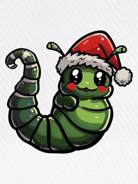 Wurm Weihnachten