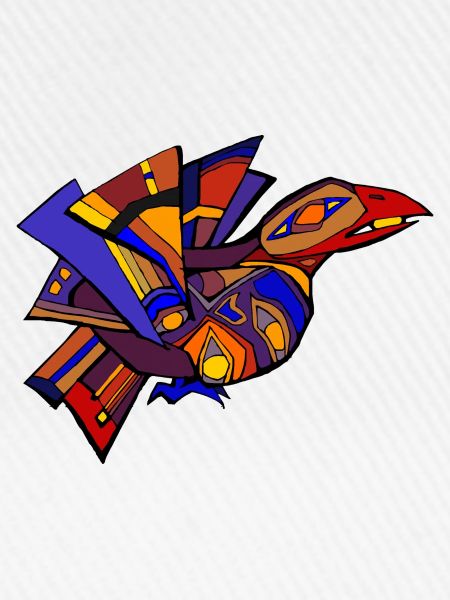 Ein Vogel Maya