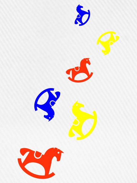 Schauckelpferd Spielzeug Baby