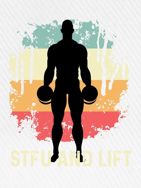 STFU und heben Bodybuilder Gift