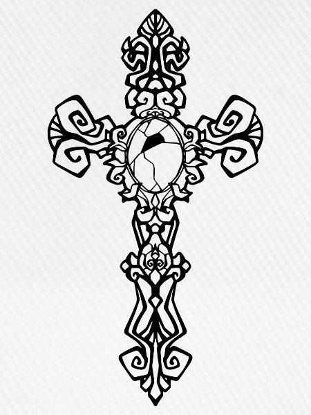 Gotisches Kreuz