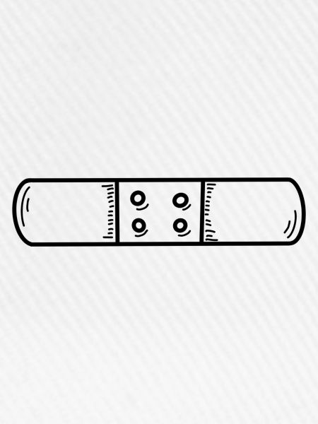 Pflaster minimalistisch