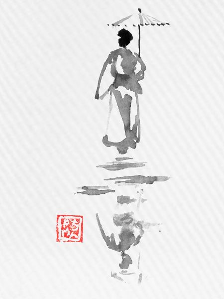 Geisha Reflexion